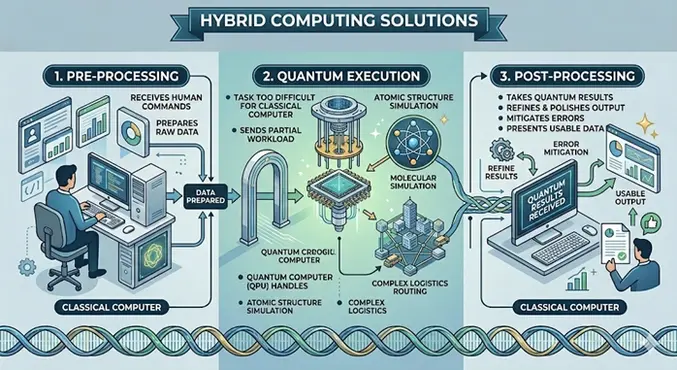 How hybrid computing works